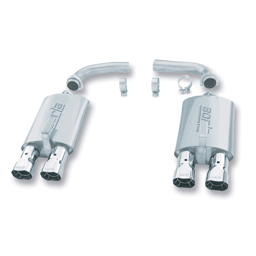 BORLA® C4 Corvette 1984-1991 Axle-Back Exhaust S-Type part # 11376