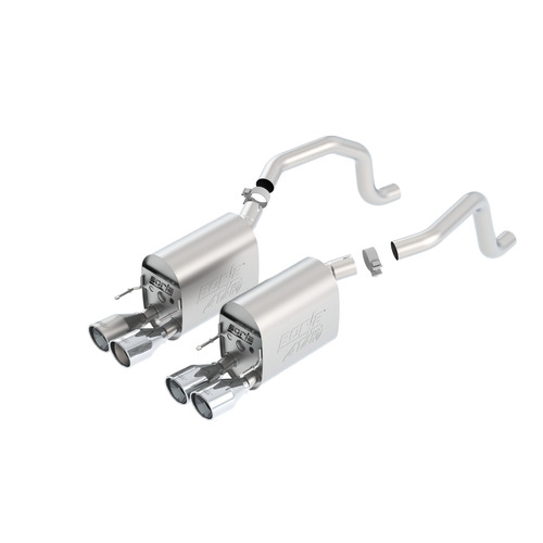 BORLA® C6 Corvette 2009-2013 Axle-Back Exhaust ATAK part # 11812