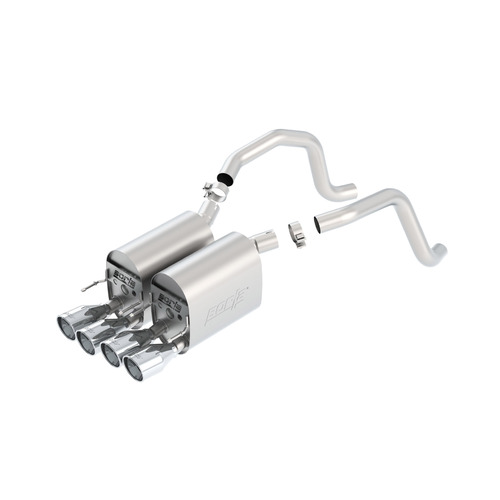 BORLA® C6 Corvette 2005-2008 Axle-Back Exhaust Touring part # 11814