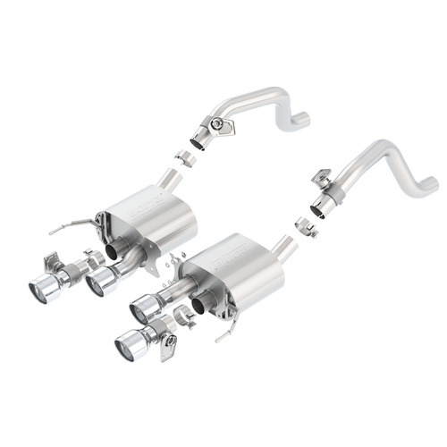 BORLA® C7 Corvette Stingray 2014-2019 Axle-Back w/NPP Dual Mode Exhaust S-Type part # 11874