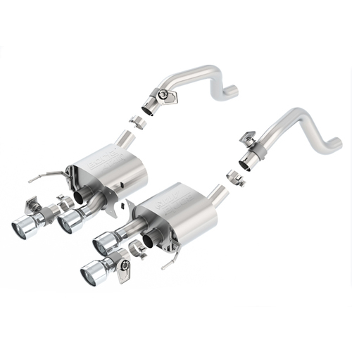 BORLA® C7 Corvette Stingray 2014-2019 Axle-Back w/NPP Dual Mode Exhaust ATAK part # 11875