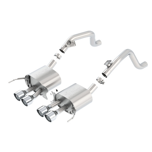 BORLA® C7 Corvette Stingray 2014-2019 Axle-Back Exhaust ATAK part # 11881