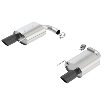 Borla® Mustang S550 GT 2015-2017 Axle-Back Exhaust 'S'-Type Black Tip part # 11887BC