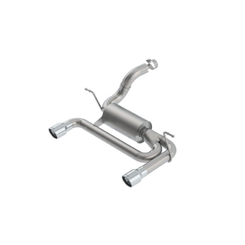 BORLA® Jeep Wrangler Axle-Back Exhaust System ATAK - Polished Tip part # 11957
