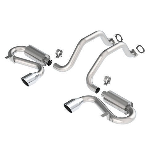 BORLA® C5 Corvette incl Z06 1997-2004 Cat-Back Exhaust S-Type Classic part # 140017