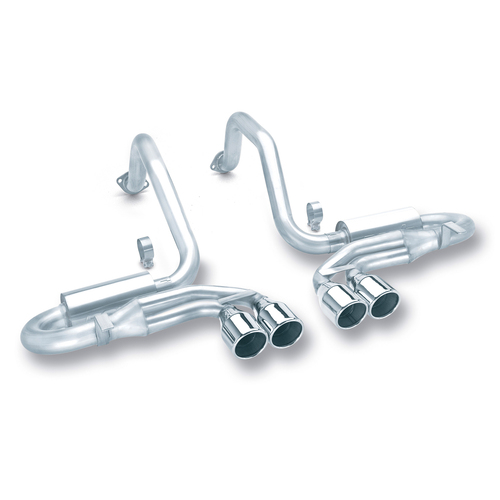 BORLA® C5 Corvette incl Z06 1997-2004 Cat-Back Exhaust S-Type Classic part # 140038
