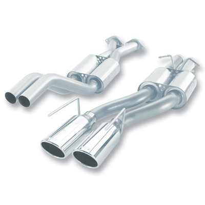 BORLA® Jeep Grand Cherokee SRT8 2006-2010 Cat-Back™ Exhaust S-Type 2.75" # 140245