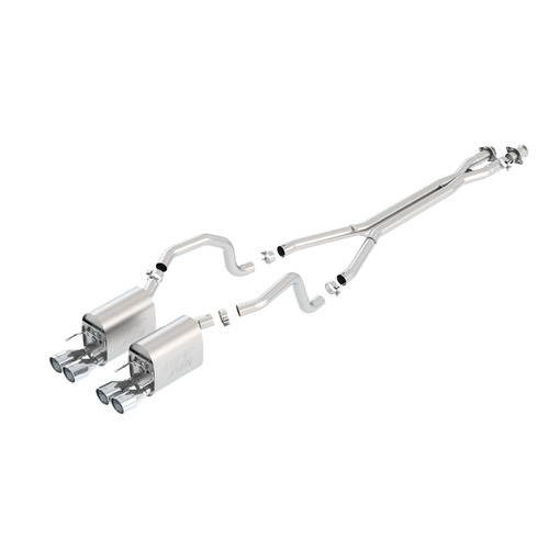 BORLA® C6 Corvette 2009-2011 Cat-Back Exhaust ATAK part # 140414