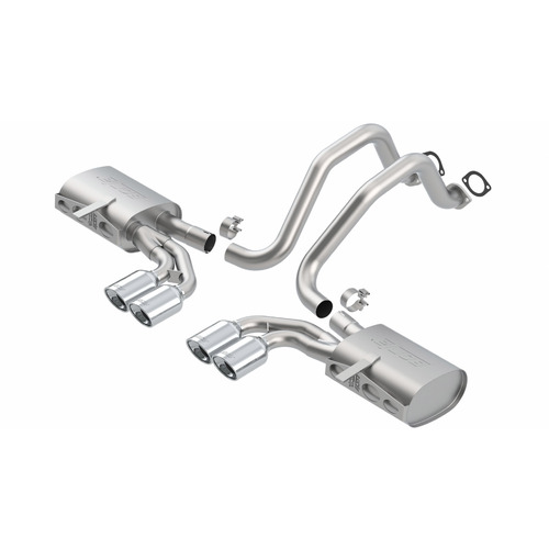BORLA® C5 Corvette incl Z06 1997-2004 Cat-Back Exhaust S-Type II part # 140427
