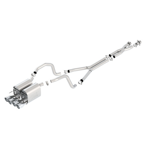 BORLA® C6 Corvette 2005-2008 Cat-Back Exhaust ATAK part # 140453