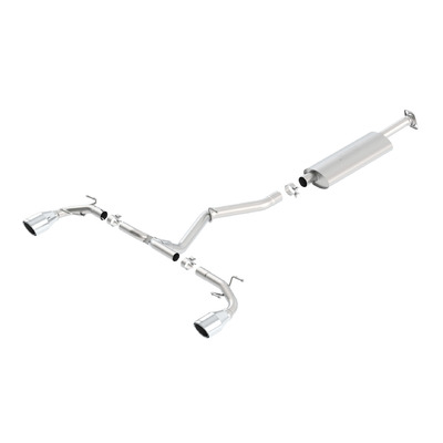 BORLA® Subaru BRZ 2013-2020 Cat-Back™ 2.0L S-Type Exhaust Polished Tip part # 140496