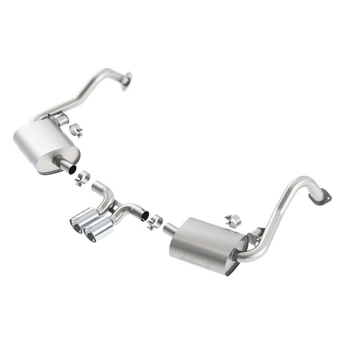 BORLA® Cat-Back™ Exhaust 'S' Type Porsche 981 - Polished Tip part # 140534