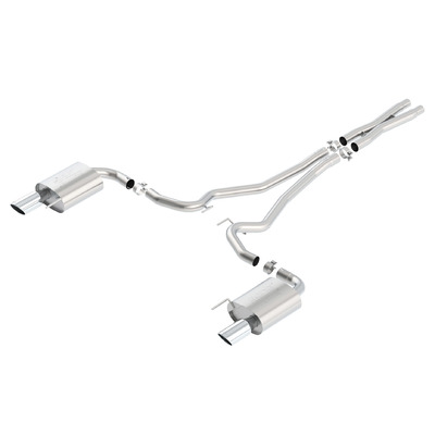 BORLA® Mustang S550 GT 2015-2017 Cat-Back™ Exhaust ATAK® - 2.5" - Polished Tip part # 140591