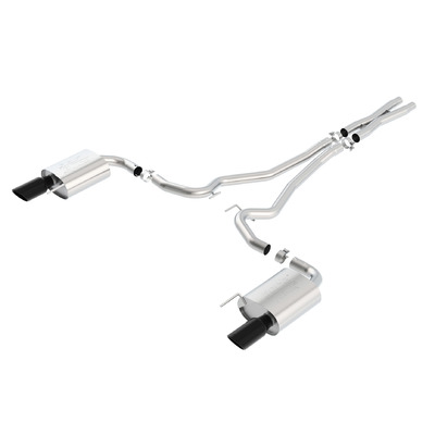 BORLA® Mustang S550 GT 2015-2017 Cat-Back™ Exhaust ATAK® - 2.5" - Black Tip part # 140591BC