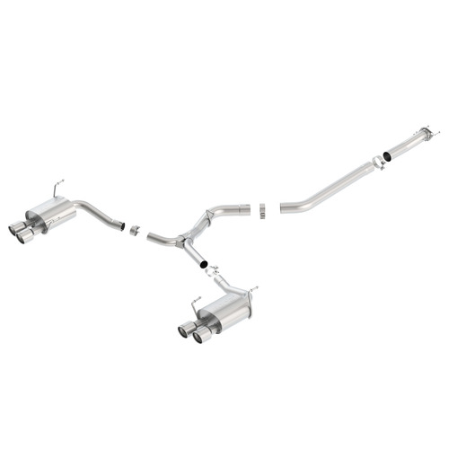 BORLA® Subaru WRX/ WRX STI 2015-2021 Cat-Back™ Exhaust S-Type part # 140595