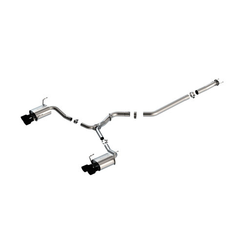 BORLA® Subaru WRX/ WRX STI 2015-2021 Cat-Back™ Exhaust S-Type - Black Tip part # 140595CB