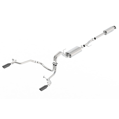 BORLA® Ford F-150 Cat-Back™ Exhaust S-Type - Black Tip part # 140615BC
