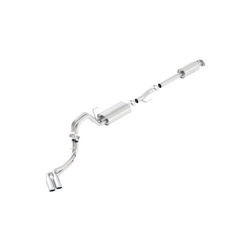 BORLA® Ford F-150 Cat-Back™ Exhaust  Side Exit 'Touring' - Polished Tip part # 140617