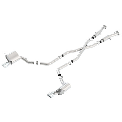 BORLA® Jeep Grand Cherokee SRT 2015-2021 Cat-Back™ Exhaust ATAK® 2.75" - Polished Tip part # 140633