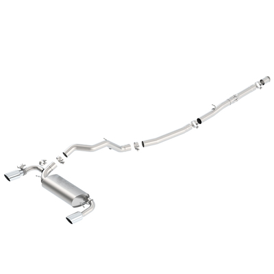 BORLA® Ford Focus RS 2016-2018 Cat-Back™ Exhaust ATAK® Polished Tip part # 140730