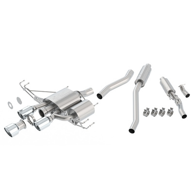 BORLA® Honda Civic Type R 2017-2021 Cat-Back™ ATAK® Exhaust - Polished Tip part # 140738