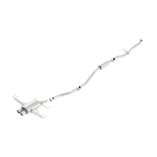 BORLA® Honda Civic RS Hatch 2016-2021 Cat-Back™ S-Type Exhaust - Polished Tip part # 140739