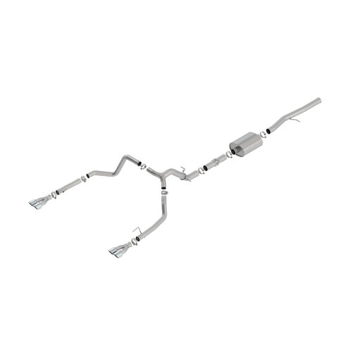 BORLA® Silverado 1500 LTZ & Trail Boss 6.2L 2019-2023 Cat-Back™ Exhaust ATAK part # 140784
