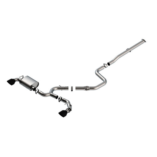 BORLA® Hyundai Veloster N 2019-2022 Cat-Back Exhaust System ATAK - Black Tip part # 140832BC