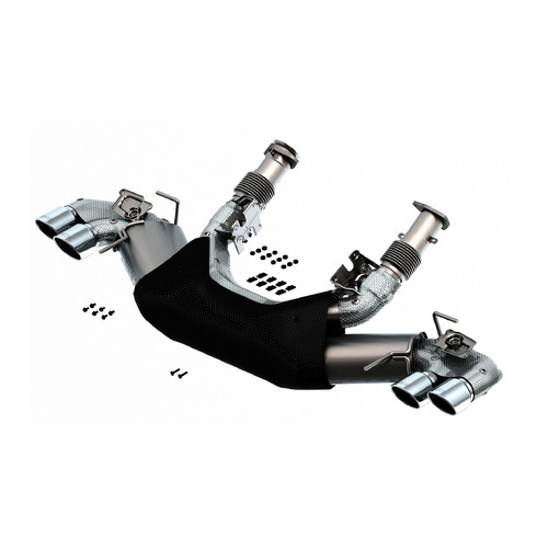 BORLA® C8 Corvette Stingray 2020-2023 Cat-Back Exhaust S-Type Polished Tip part # 140838