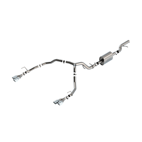BORLA® GMC Yukon Denali 2021-2025 Cat-Back Exhaust S-Type Polished Tips part # 140859
