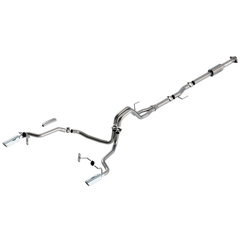 BORLA® Ford F-150 3.5L V6 2021-2025 Cat-Back 'ATAK' Exhaust 'Polished Tip # 140864