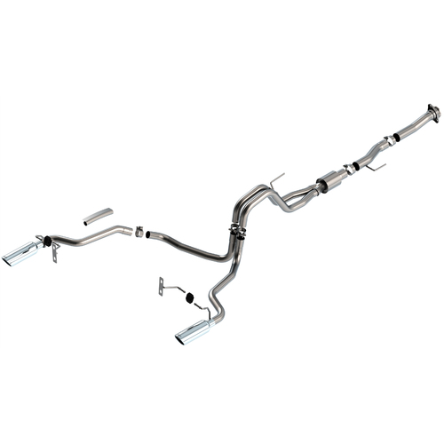 BORLA® Ford F-150 5.0L V8 2021-2025 Cat-Back™ Exhaust 'ATAK' - Polished Tip part # 140869