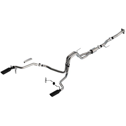 BORLA® Ford F-150 5.0L V8 2021-2025 Cat-Back™ Exhaust 'ATAK' - Black Tip part # 140869BC