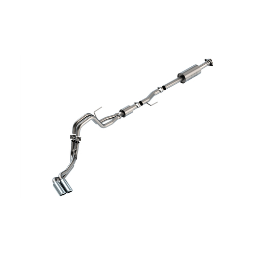 BORLA® Ford F-150 5.0L V8 2021-2025 Cat-Back™ Exhaust 'S-Type' - Bright Chrome Tips part # 140874