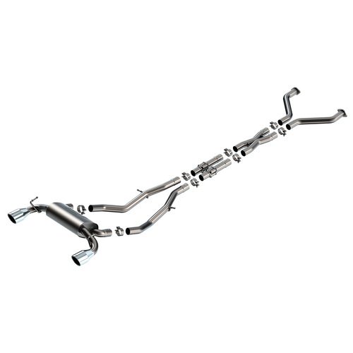 BORLA® Nissan Z 2023-2025 Cat-Back™ 'S-Type' Exhaust Polished Tip part # 140929