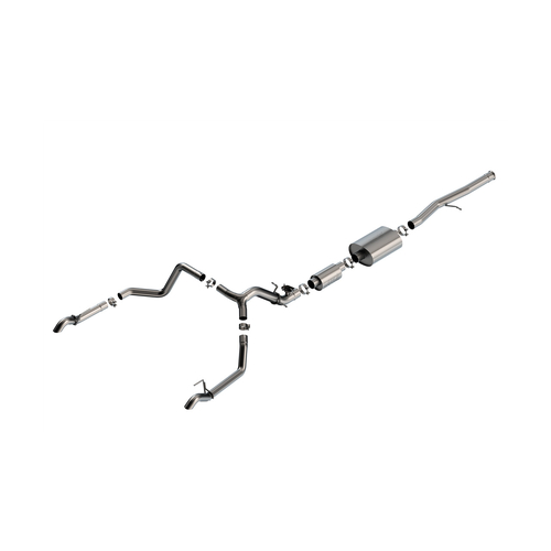 BORLA® Silverado 1500 ZR2 6.2L 2024-26 Cat-Back Exhaust Touring part # 141002