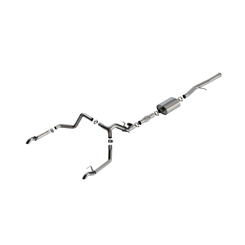 BORLA® Silverado 1500 ZR2 6.2L 2024-26 Cat-Back Exhaust ATAK part # 141004