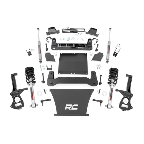 Rough Country Silverado 1500 2019-2025 ~ 6" Lift Kit N3 Struts / N3 Shocks Part # 21732