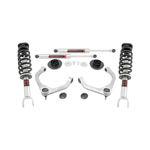 Rough Country Ram DS Laramie & Express 1500 2012-2023 3" Lift Kit with M1 Struts/M1 Monotube Shocks Part # 31240