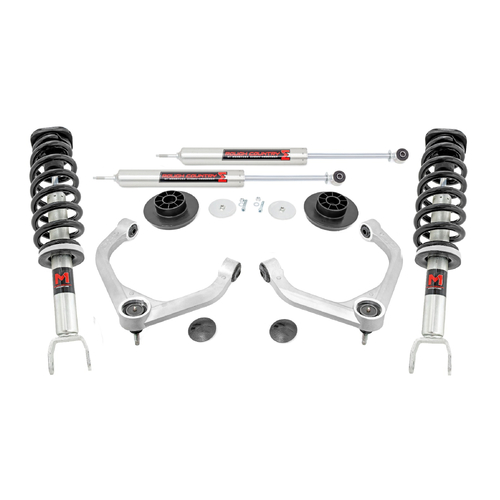 Rough Country Ram DT Laramie 1500 2019-2025 3.5" Lift Kit with M1 Struts/M1 Monotube Shocks Part # 31440