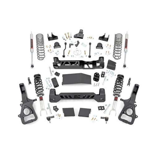 Rough Country Ram DT Laramie & Bighorn 2019-2024 ~ 6" Lift Kit M1 Struts/M1 Shocks Part # 33440