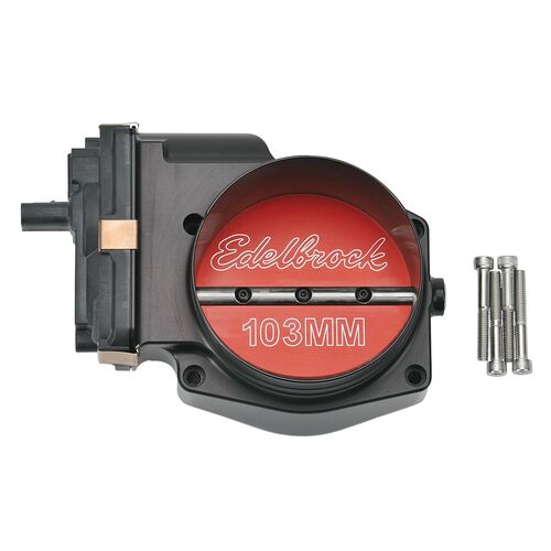 Edelbrock Throttle Body for 2015-17 Ford Mustang GT 5.0L, 103mm, Analog # 38988