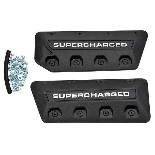 Edelbrock Supercharger Aluminum Coil Covers For 2018-21 Mustang GT 5.0L #41149 