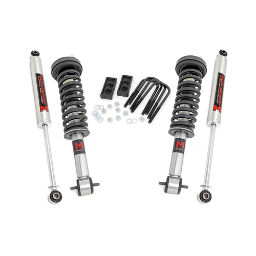 Rough Country Ford F-150 2014-2020 ~ 2" Lift Kit M1 Struts/M1 Rear Shocks  Part # 50040