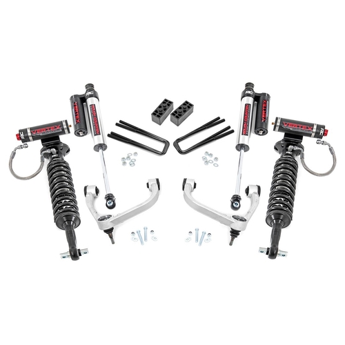 Rough Country Ford F-150 2014-2020 ~  3" Lift Kit Vertex Coilovers / Vertex Shocks Part # 54550