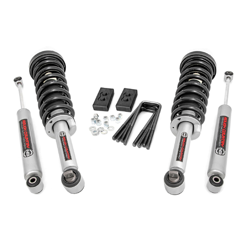 Rough Country Ford F-150 2021-2025 ~  2" Lift Kit N3 Struts / N3 Shocks Part # 57131