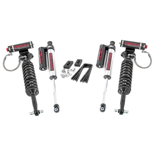 Rough Country Ford F-150 2021-2025 ~  2" Lift Kit Vertex Coilovers / Vertex Shocks Part # 58650