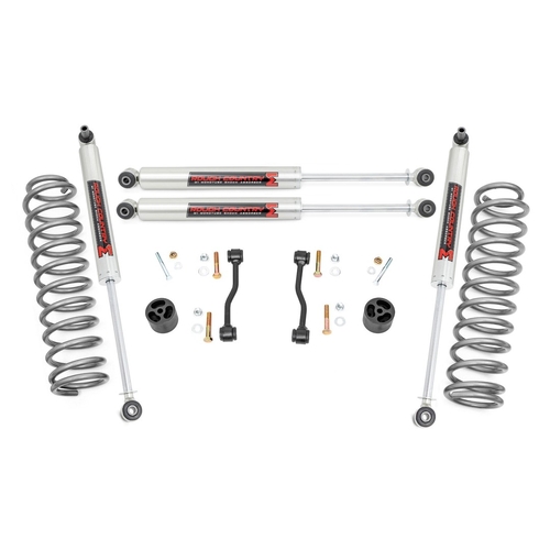 Rough Country Jeep Gladiator JT 2020-2023 2.5" Coil Spring Levelling Kit M1 Shocks Part # 64840