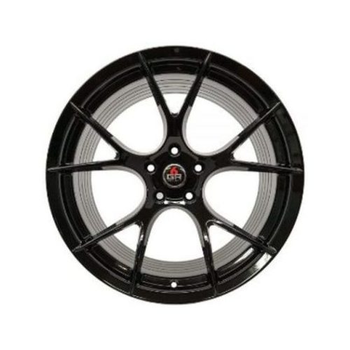 Project 6GR Wheels 10 Spoke Gloss Black 20 x 10 Front & 20 x 11 Rear