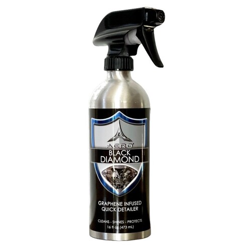 Aero Shield Black Diamond Graphene Infused Quick Detailer 16oz  Part# 7116